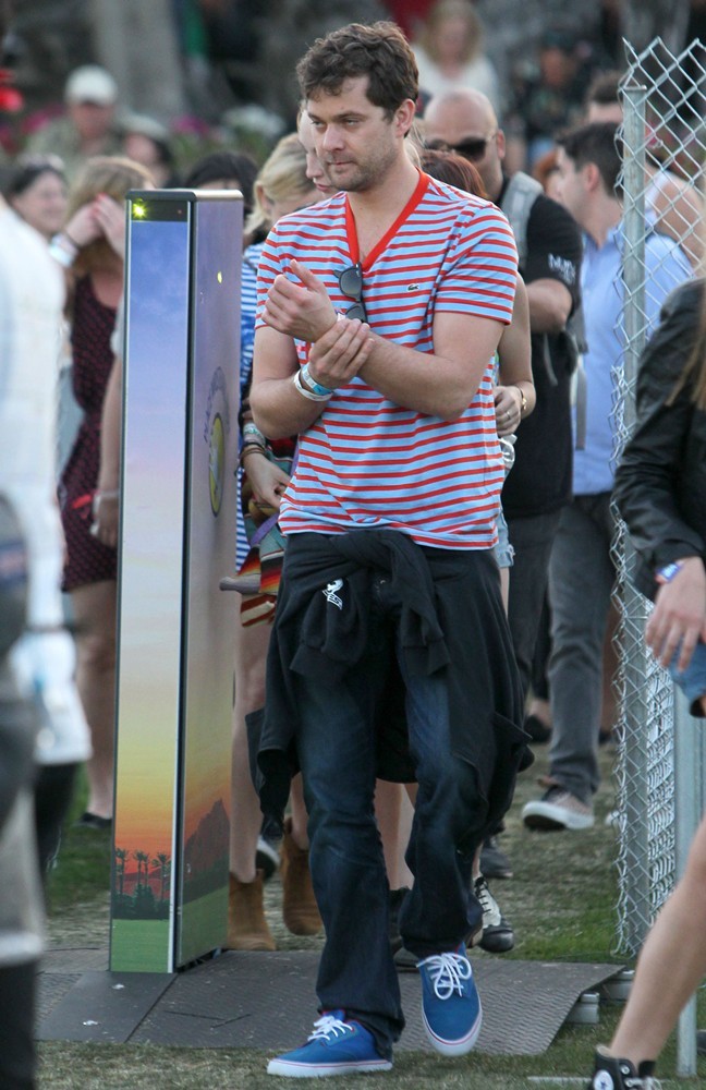Joshua Jackson;<br>Celebrities at The 2012 Coachella Valley Music and Arts Festival - Day 3