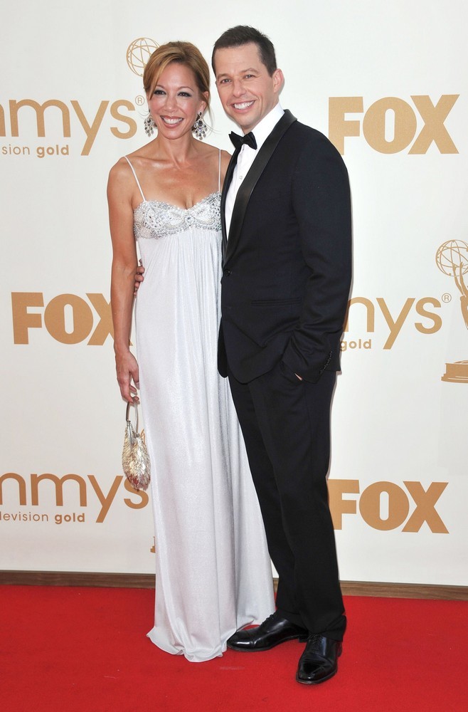 Lisa Joyner;Jon Cryer;<br>The 63rd Primetime Emmy Awards - Arrivals