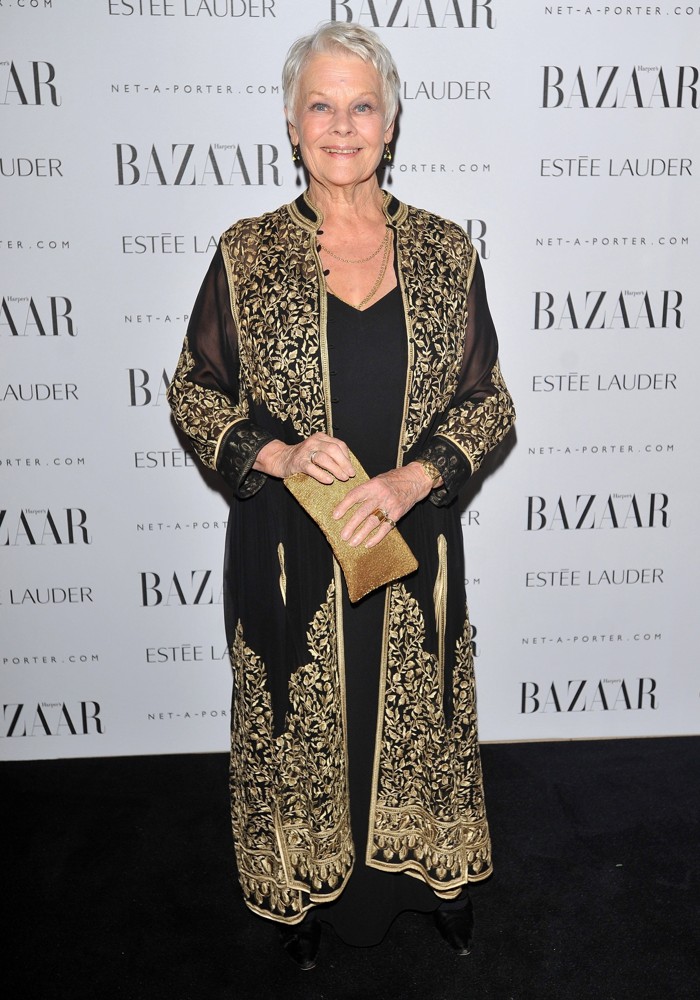 Judi Dench;<br>Harper's Bazaar's Women of The Year Awards