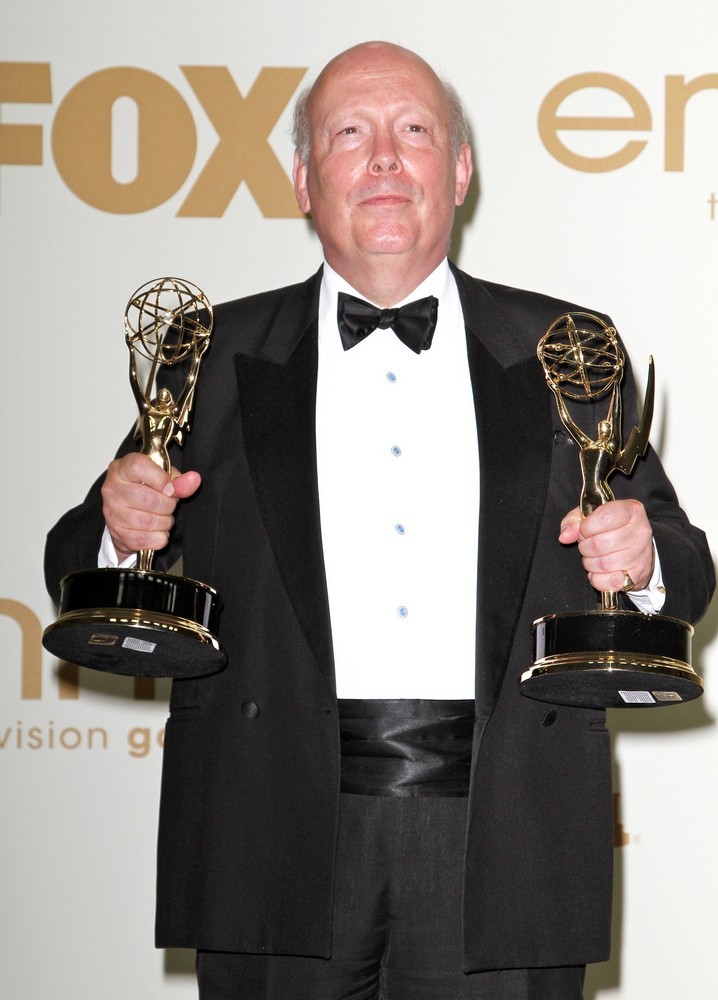Julian Fellowes;<br>The 63rd Primetime Emmy Awards - Press Room