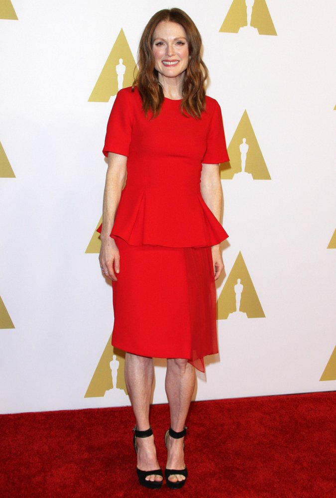 Julianne Moore;<br>87th Annual Academy Awards Nominee Luncheon - Arrivals