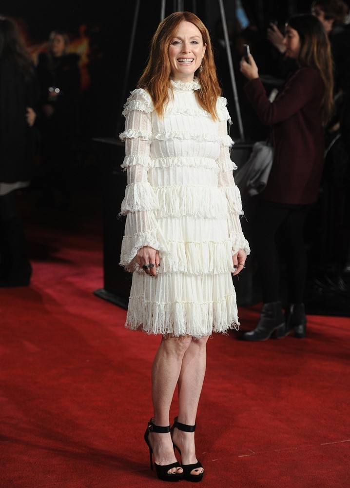 Julianne Moore;<br>The Hunger Games: Mockingjay, Part 2 UK Film Premiere - Arrivals