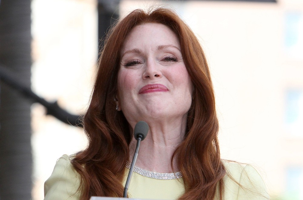 Julianne Moore;<br>Julianne Moore Honored with Star at The Hollywood Walk of Fame