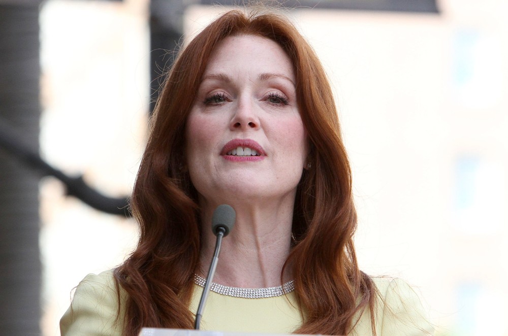 Julianne Moore;<br>Julianne Moore Honored with Star at The Hollywood Walk of Fame