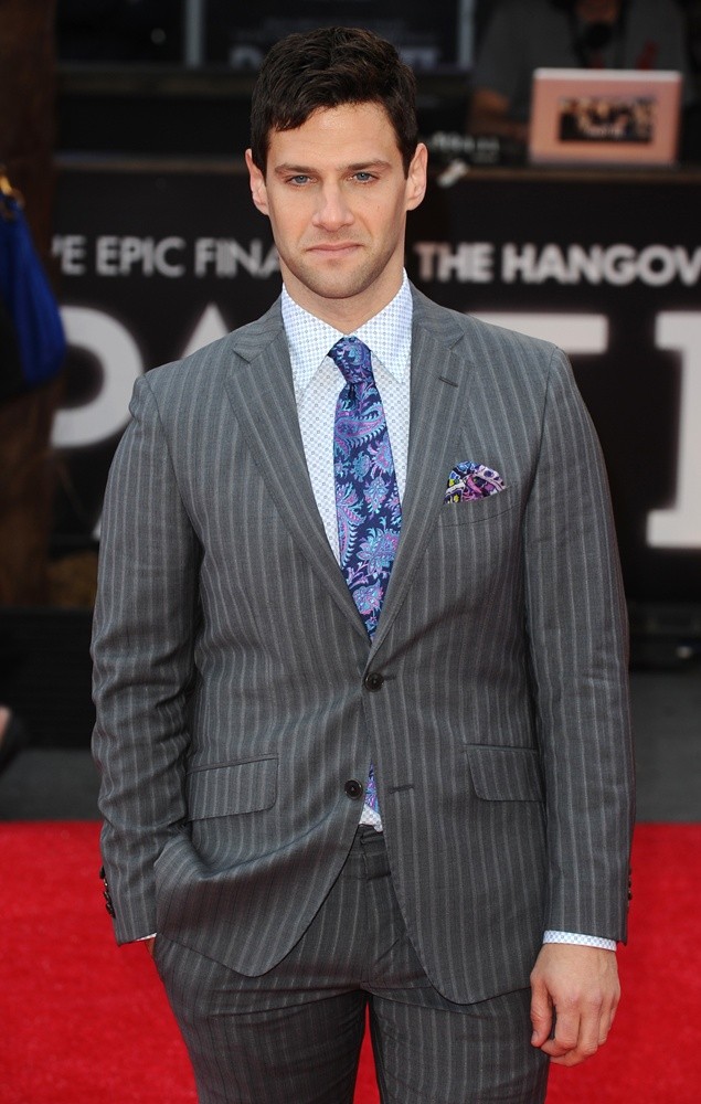 Justin Bartha;<br>The Hangover Part III - European Film Premiere