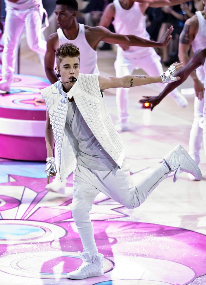 Justin Bieber;<br>The 2012 Victoria's Secret Fashion Show - Inside