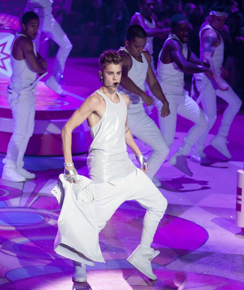 Justin Bieber;<br>The 2012 Victoria's Secret Fashion Show - Inside