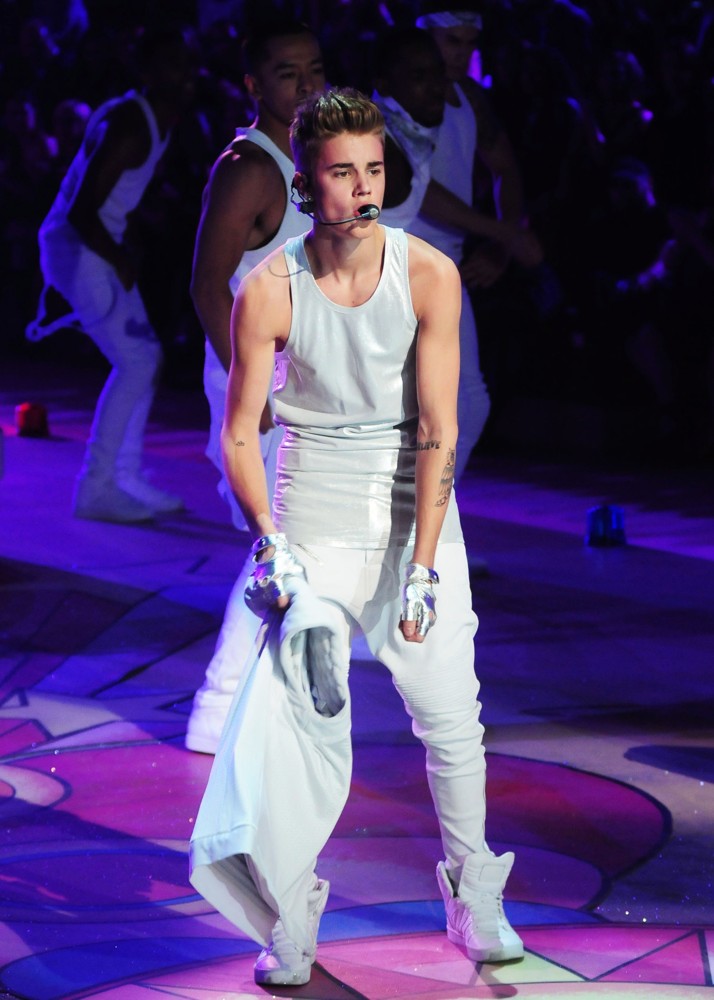 Justin Bieber;<br>The 2012 Victoria's Secret Fashion Show - Inside