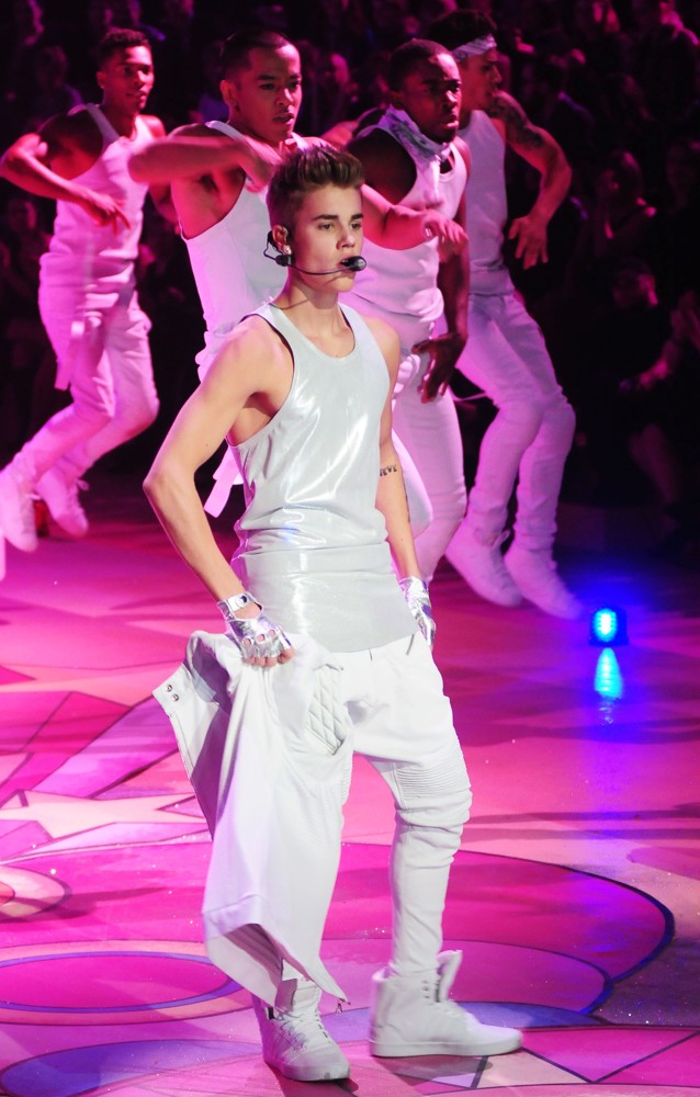 Justin Bieber;<br>The 2012 Victoria's Secret Fashion Show - Inside
