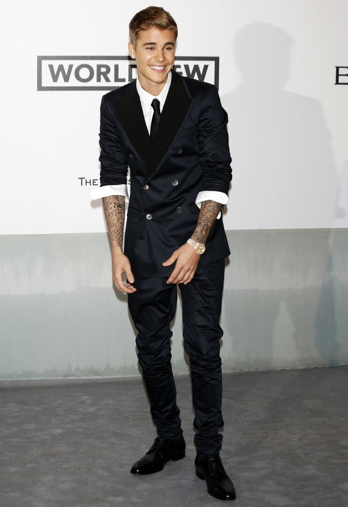 Justin Bieber;<br>amfAR 21st Annual Cinema Against AIDS During The 67th Cannes Film Festival