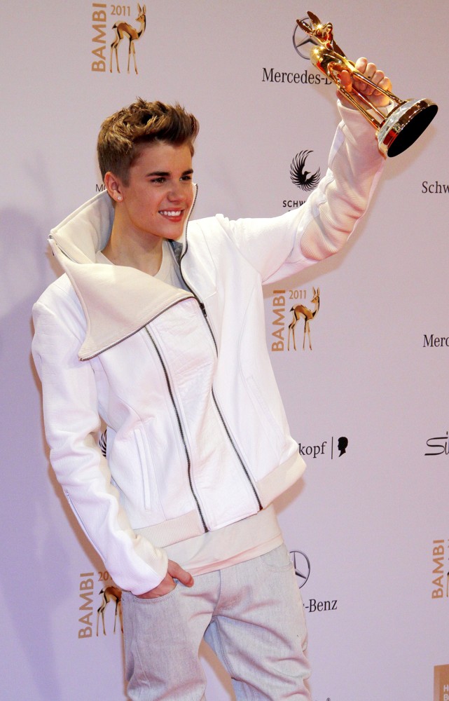 Justin Bieber;<br>Bambi 2011 Awards - Press Room