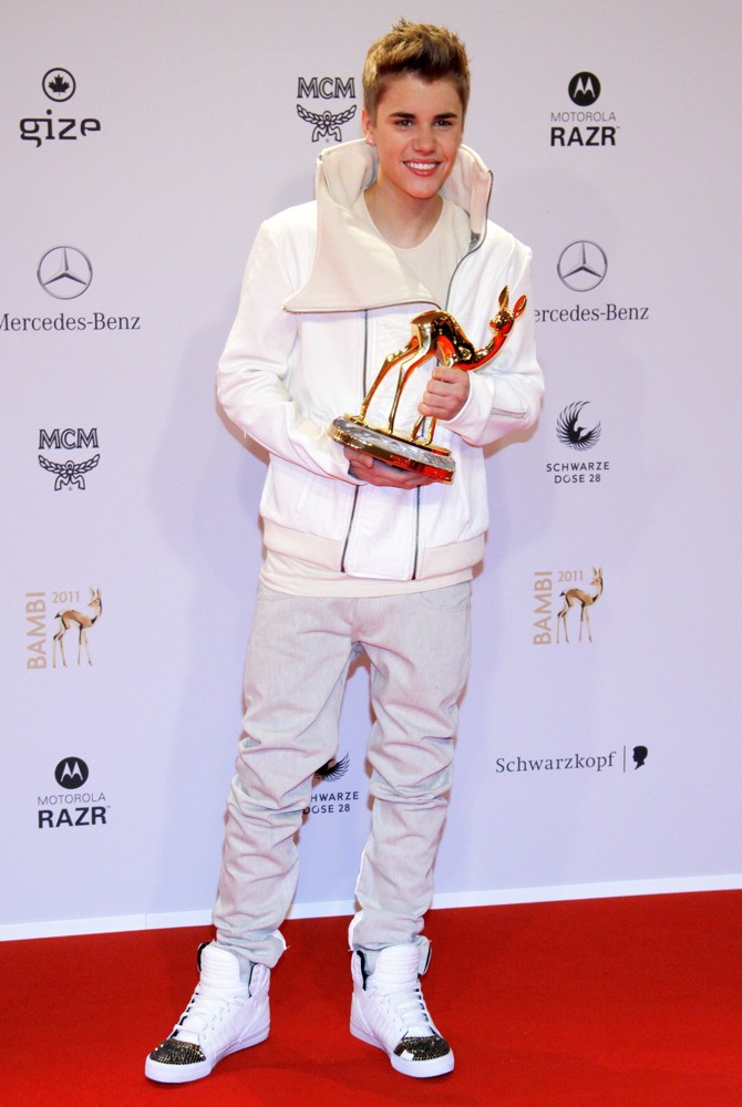 Justin Bieber;<br>Bambi 2011 Awards - Press Room