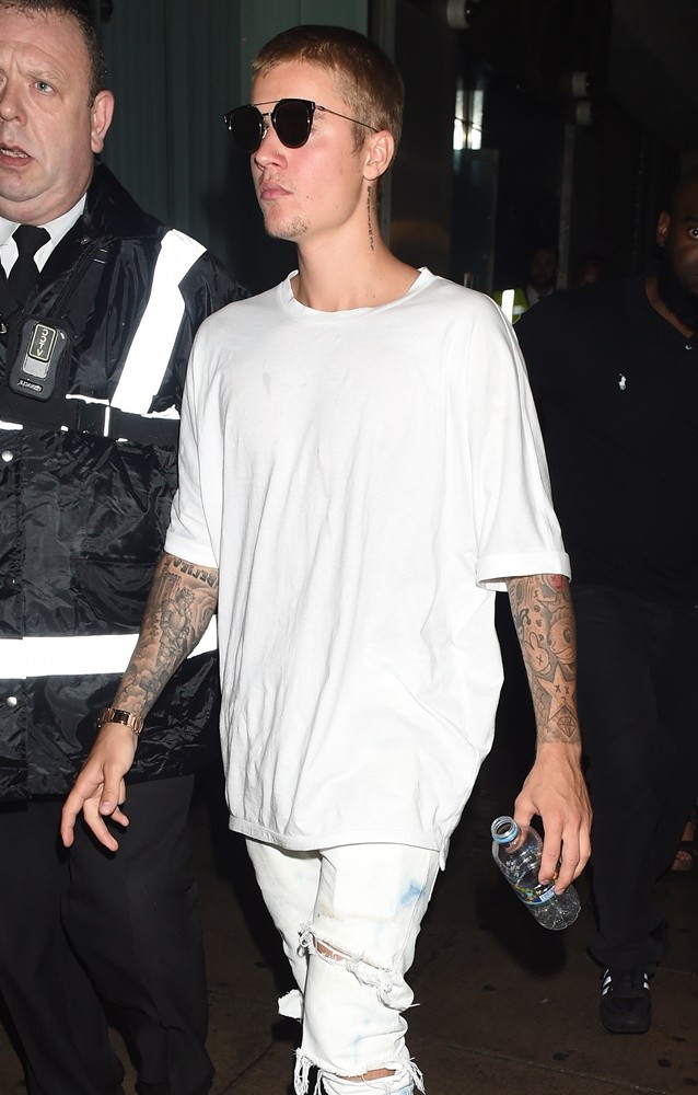 Justin Bieber Enjoy A Night Out at Tape Nightclub in Mayfair