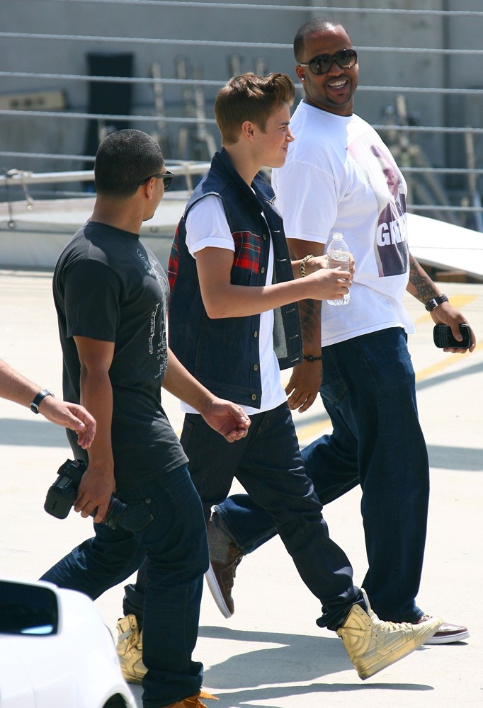 Justin Bieber;<br>Justin Bieber Films His New Music Video Boyfriend