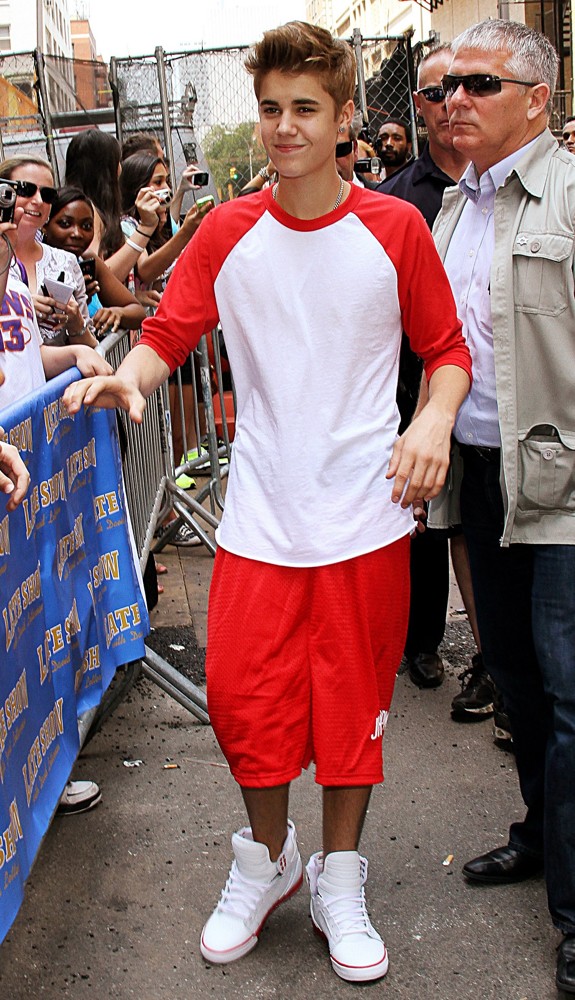 Justin Bieber;<br>The Late Show with David Letterman - Arrivals