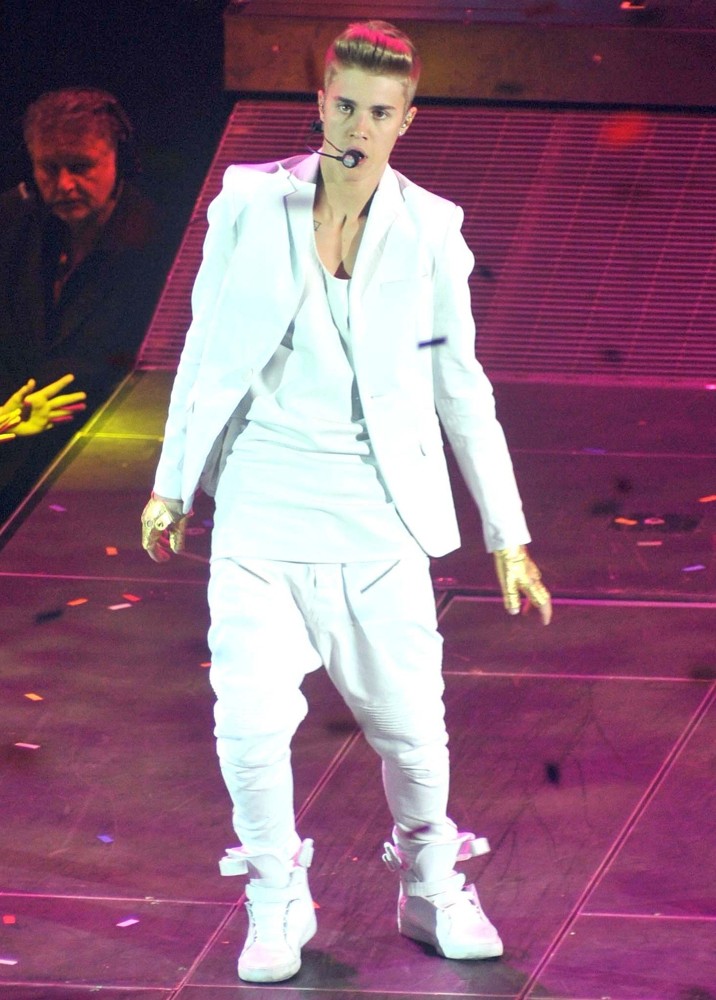 Justin Bieber;<br>Justin Bieber Performs at The O2