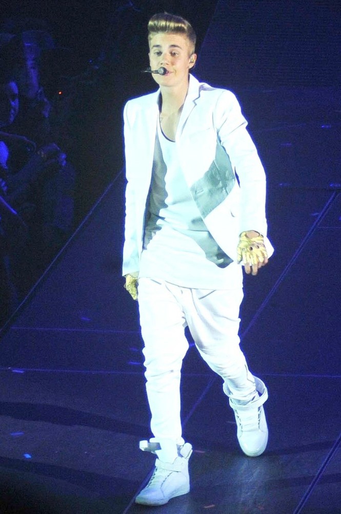 Justin Bieber;<br>Justin Bieber Performs at The O2