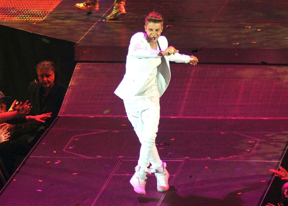 Justin Bieber;<br>Justin Bieber Performs at The O2