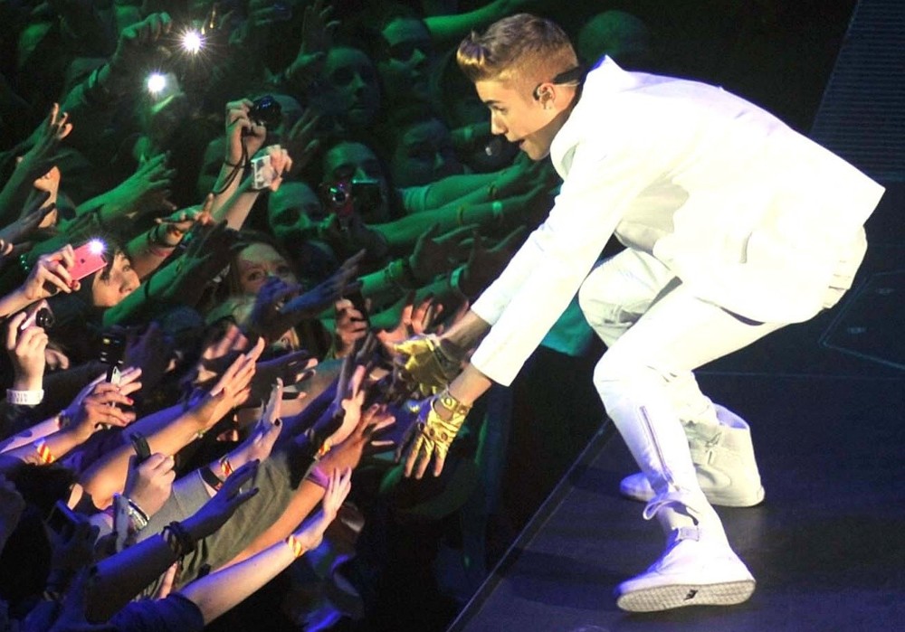 Justin Bieber;<br>Justin Bieber Performs at The O2