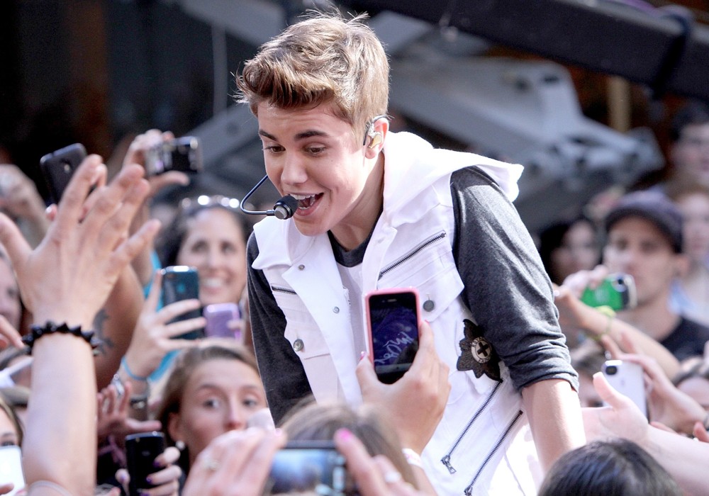 Justin Bieber;<br>Justin Bieber Performs Live as Part of The Today' Show's Concert Series