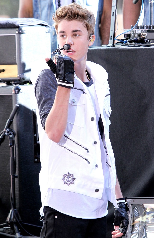 Justin Bieber;<br>Justin Bieber Performs Live as Part of The Today' Show's Concert Series