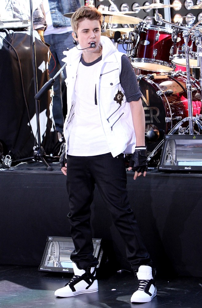 Justin Bieber;<br>Justin Bieber Performs Live as Part of The Today' Show's Concert Series