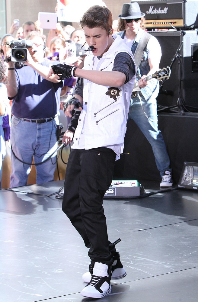 Justin Bieber;<br>Justin Bieber Performs Live as Part of The Today' Show's Concert Series