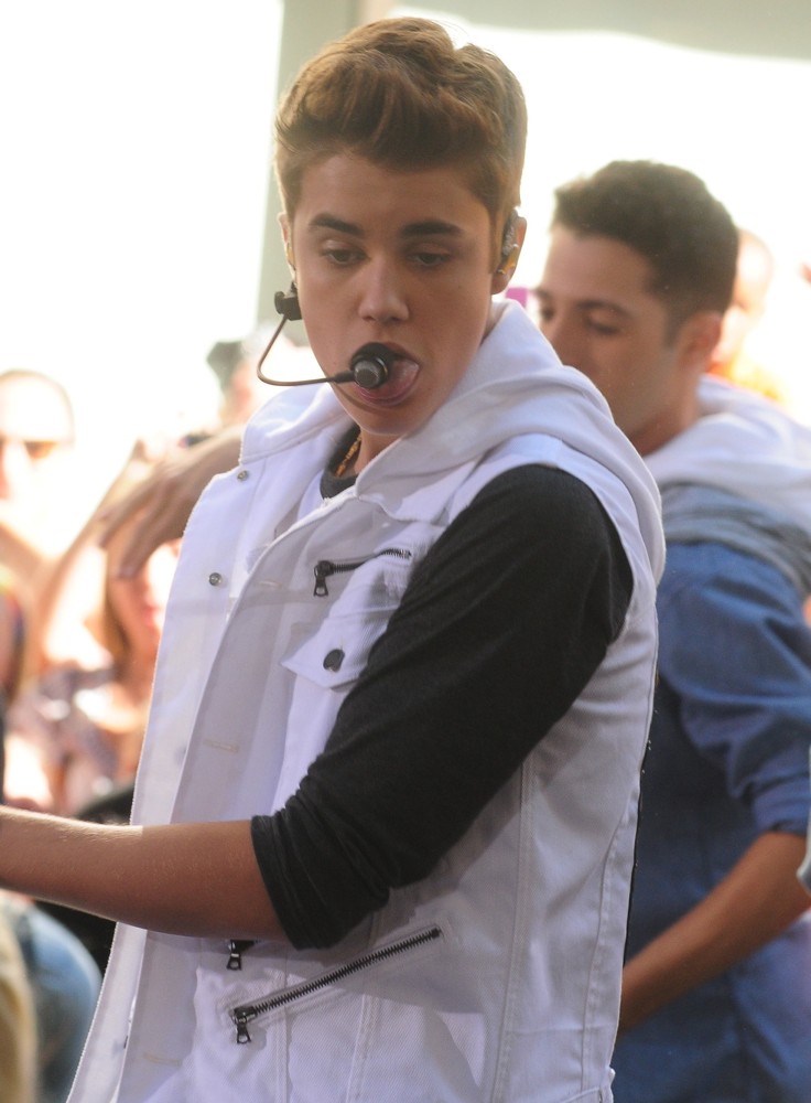 Justin Bieber;<br>Justin Bieber Performs Live as Part of The Today' Show's Concert Series