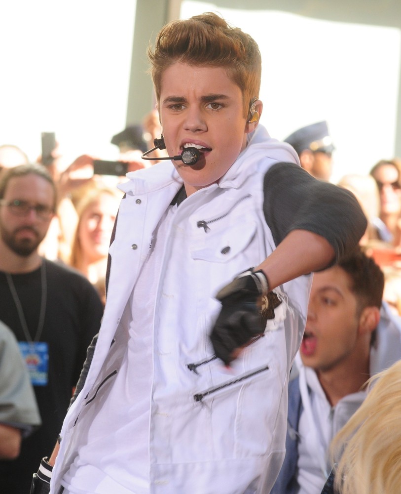 Justin Bieber;<br>Justin Bieber Performs Live as Part of The Today' Show's Concert Series