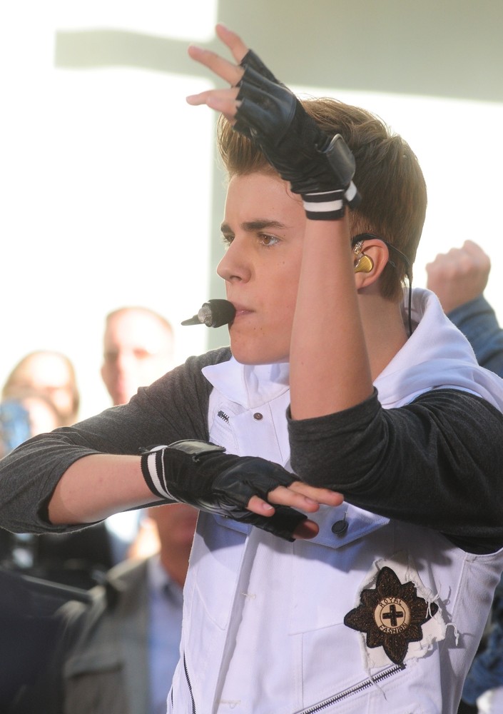 Justin Bieber;<br>Justin Bieber Performs Live as Part of The Today' Show's Concert Series