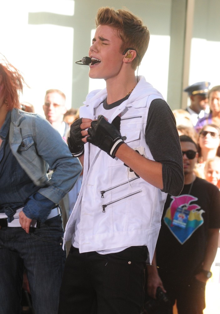 Justin Bieber;<br>Justin Bieber Performs Live as Part of The Today' Show's Concert Series
