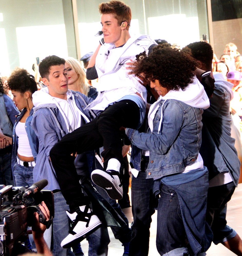 Justin Bieber;<br>Justin Bieber Performs Live as Part of The Today' Show's Concert Series