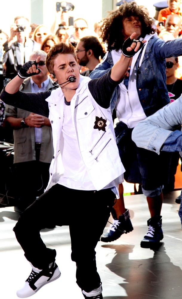 Justin Bieber;<br>Justin Bieber Performs Live as Part of The Today' Show's Concert Series