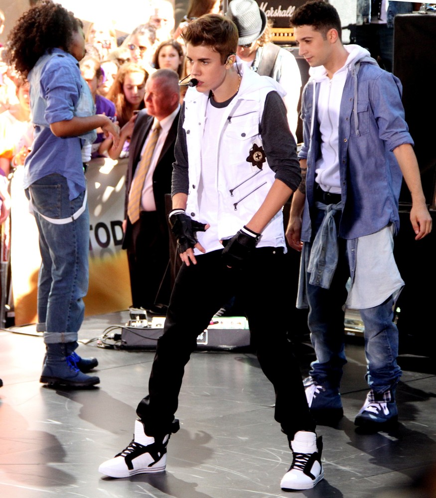 Justin Bieber;<br>Justin Bieber Performs Live as Part of The Today' Show's Concert Series