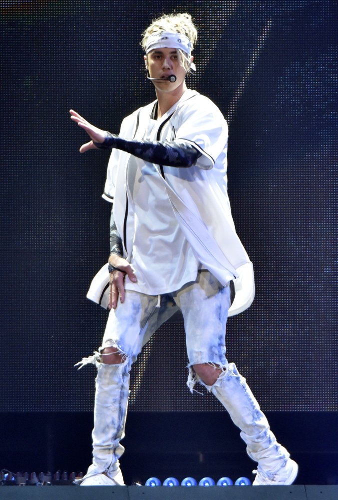 Justin Bieber;<br>Justin Bieber Performs on His Purpose World Tour