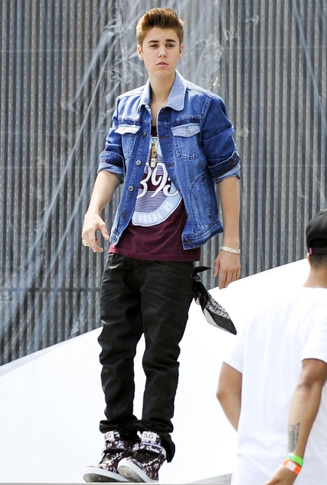 Justin Bieber;<br>Saturday's Rehearsal for The 2012 MMVA's