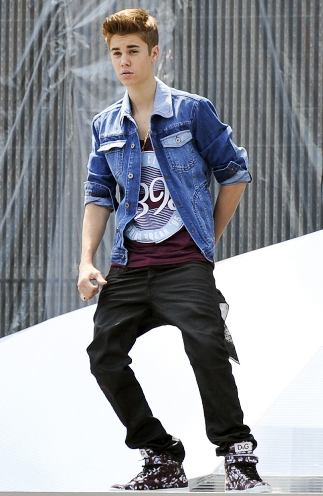 Justin Bieber;<br>Saturday's Rehearsal for The 2012 MMVA's