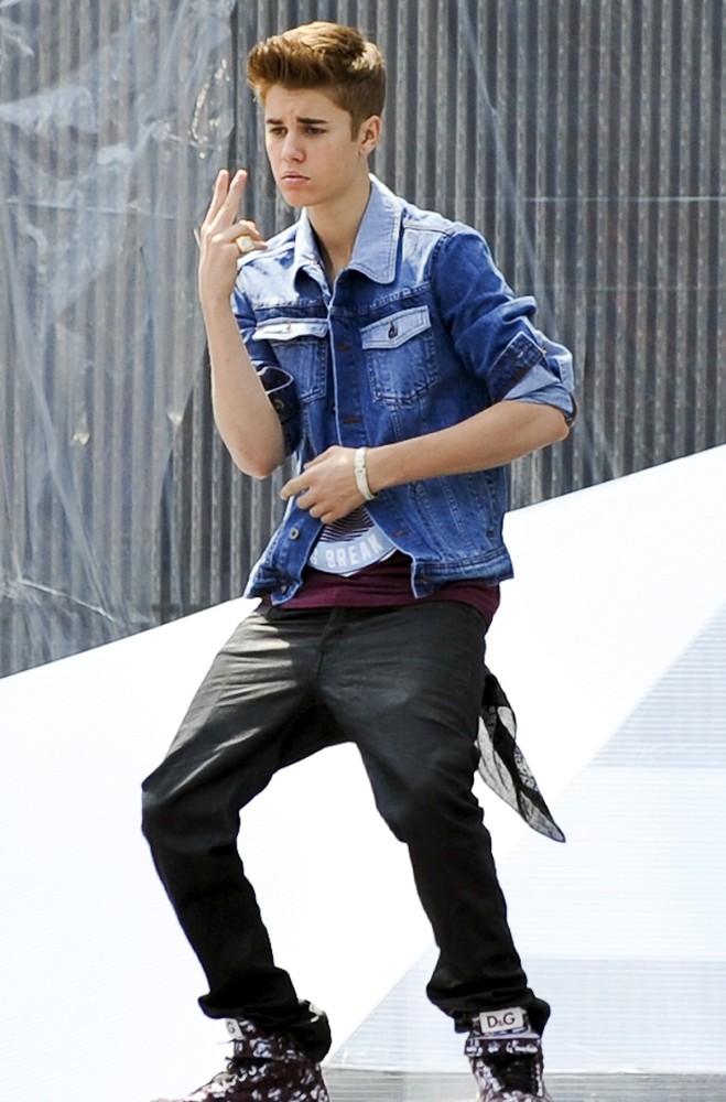 Justin Bieber;<br>Saturday's Rehearsal for The 2012 MMVA's