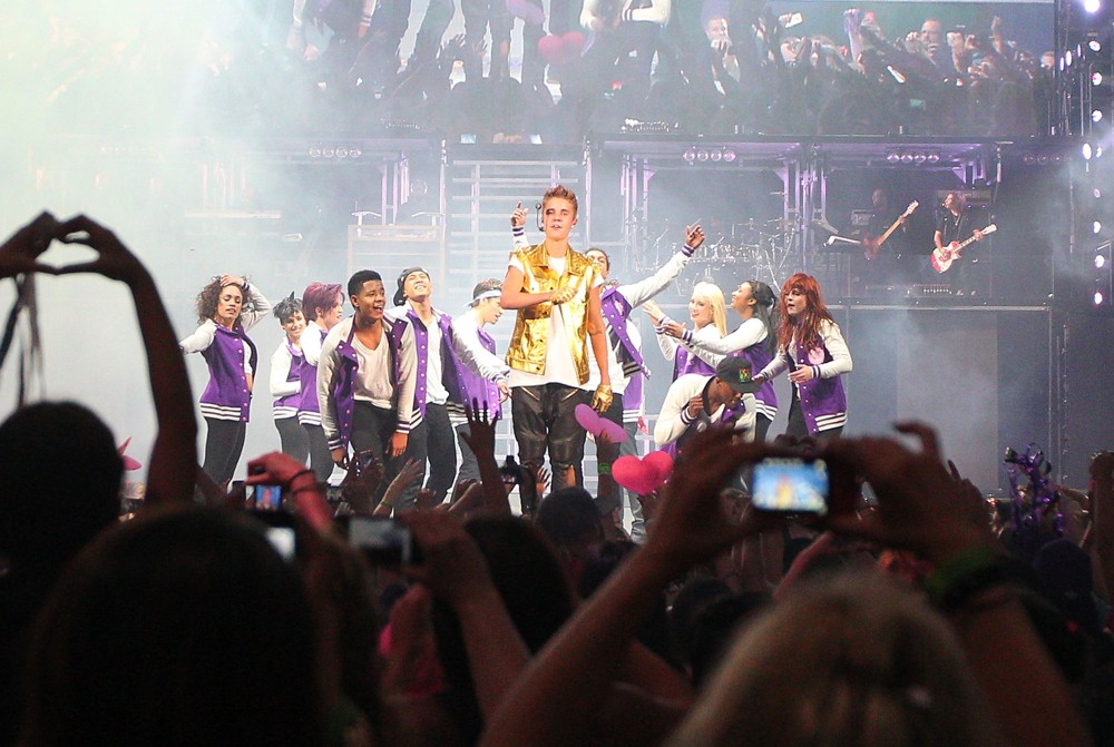 Justin Bieber;<br>Justin Bieber Kicks Off The Start of His Believe Tour
