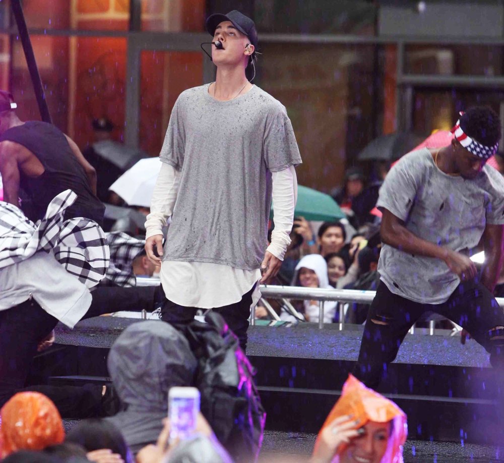 Justin Bieber;<br>Justin Bieber Performing Live on NBC's Today Show Part of The NBC Toyota Summer Concert Series
