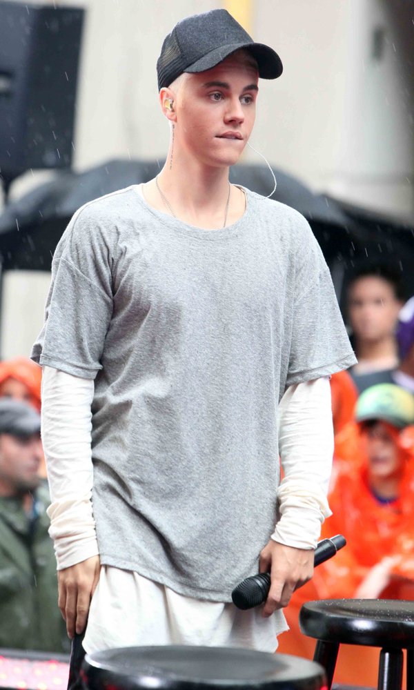 Justin Bieber;<br>Justin Bieber Performing Live on NBC's Today Show Part of The NBC Toyota Summer Concert Series