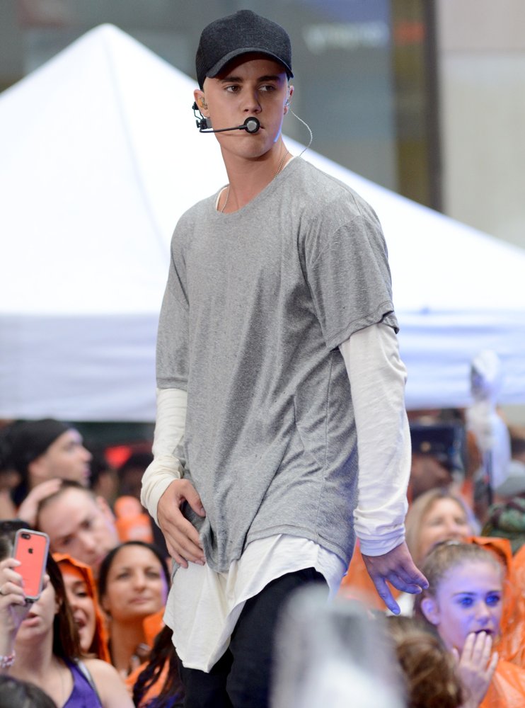 Justin Bieber;<br>Justin Bieber Performing Live on NBC's Today Show Part of The NBC Toyota Summer Concert Series