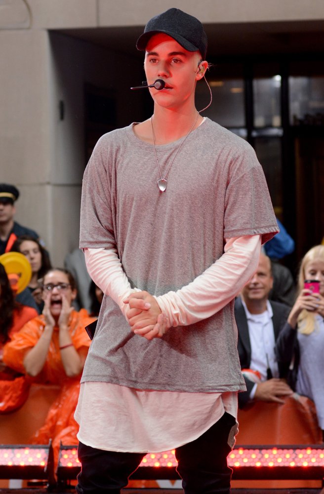 Justin Bieber;<br>Justin Bieber Performing Live on NBC's Today Show Part of The NBC Toyota Summer Concert Series