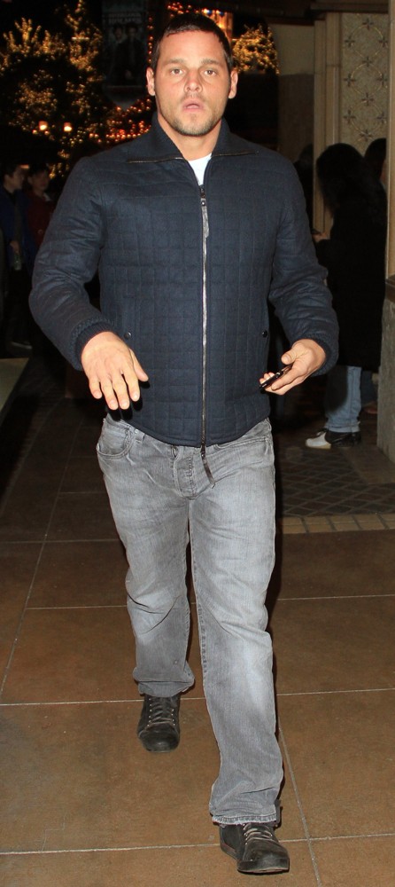 Justin Chambers;<br>Justin Chambers Christmas Shopping in Hollywood