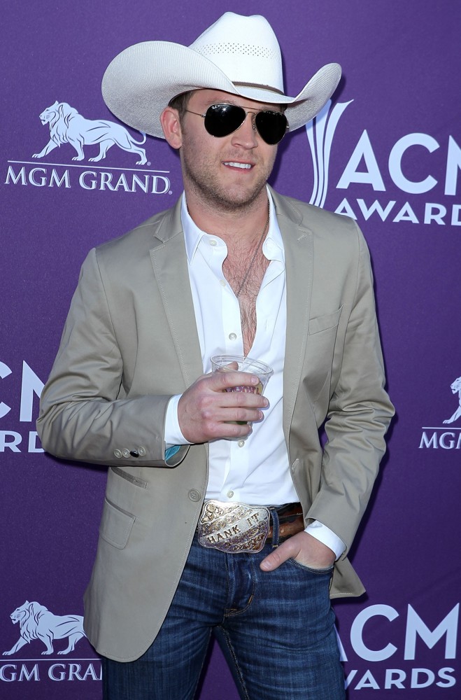Justin Moore;<br>2012 ACM Awards - Arrivals