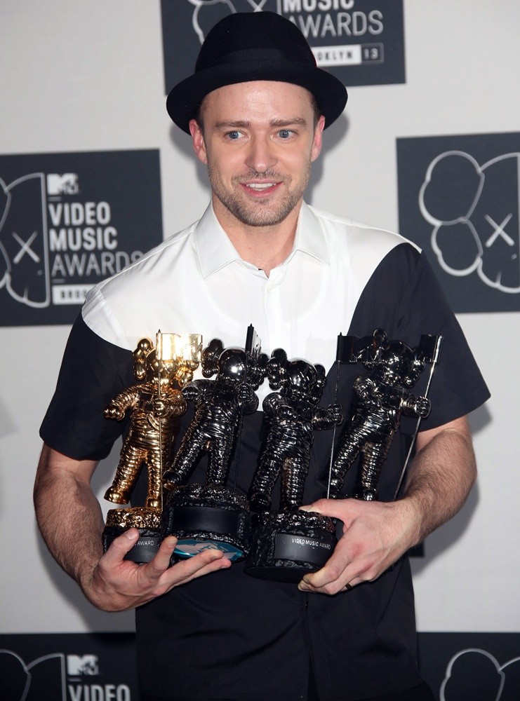Justin Timberlake Picture 320 2013 MTV Video Music Awards Press Room