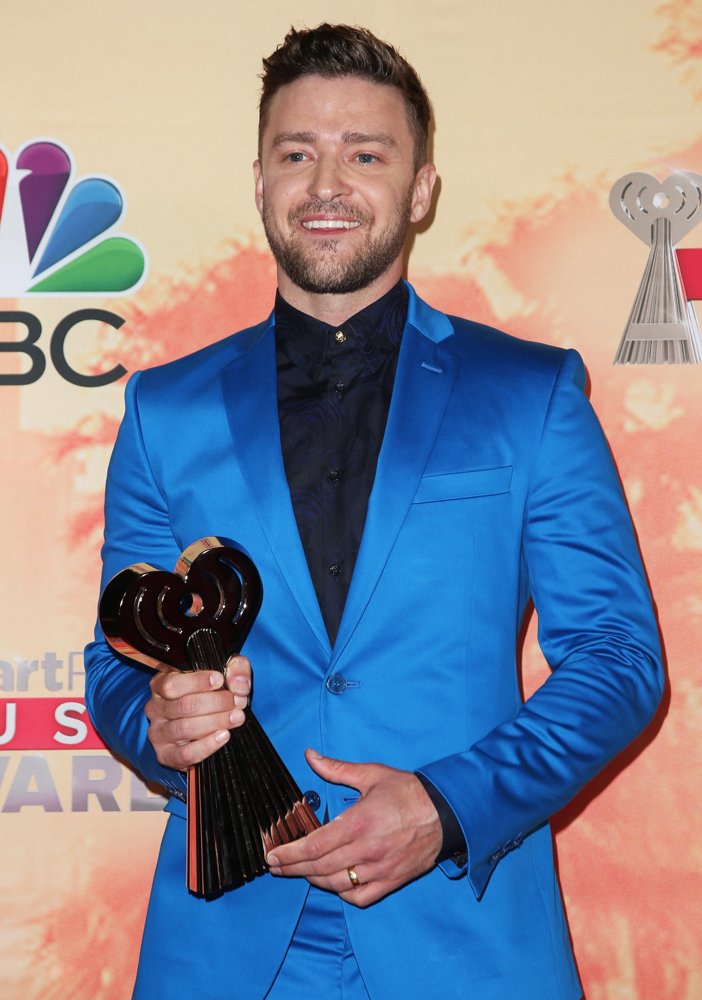 Justin Timberlake;<br>2nd Annual iHeartRadio Music Awards - Press Room
