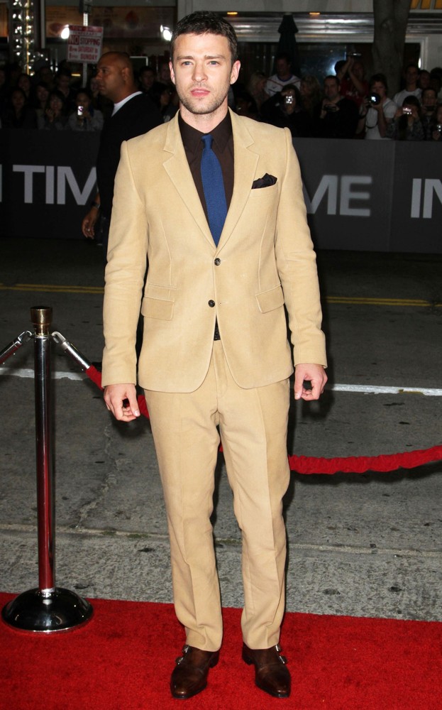 Justin Timberlake;<br>The Premiere of In Time - Arrivals