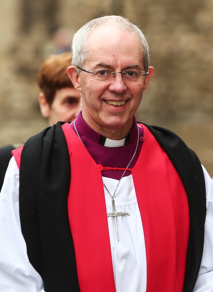 Justin Welby;<br>Queen General Synod service
