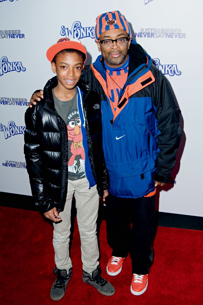 Jackson Lee;Spike Lee;<br>Premiere of Justin Bieber: Never Say Never